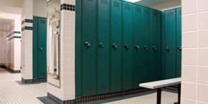 Large Shower and Locker Rooms